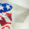 Vintage Liquid Blue 1995 American Flag Stars Stripes White Red T-shirt Size L