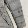 The North Face Full Zip Long Puffer Jacket Gray Size S Women's