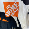 Chase Nascar The Home Depot Nextel Cup Series Racing Snap Jacket Size M Orange