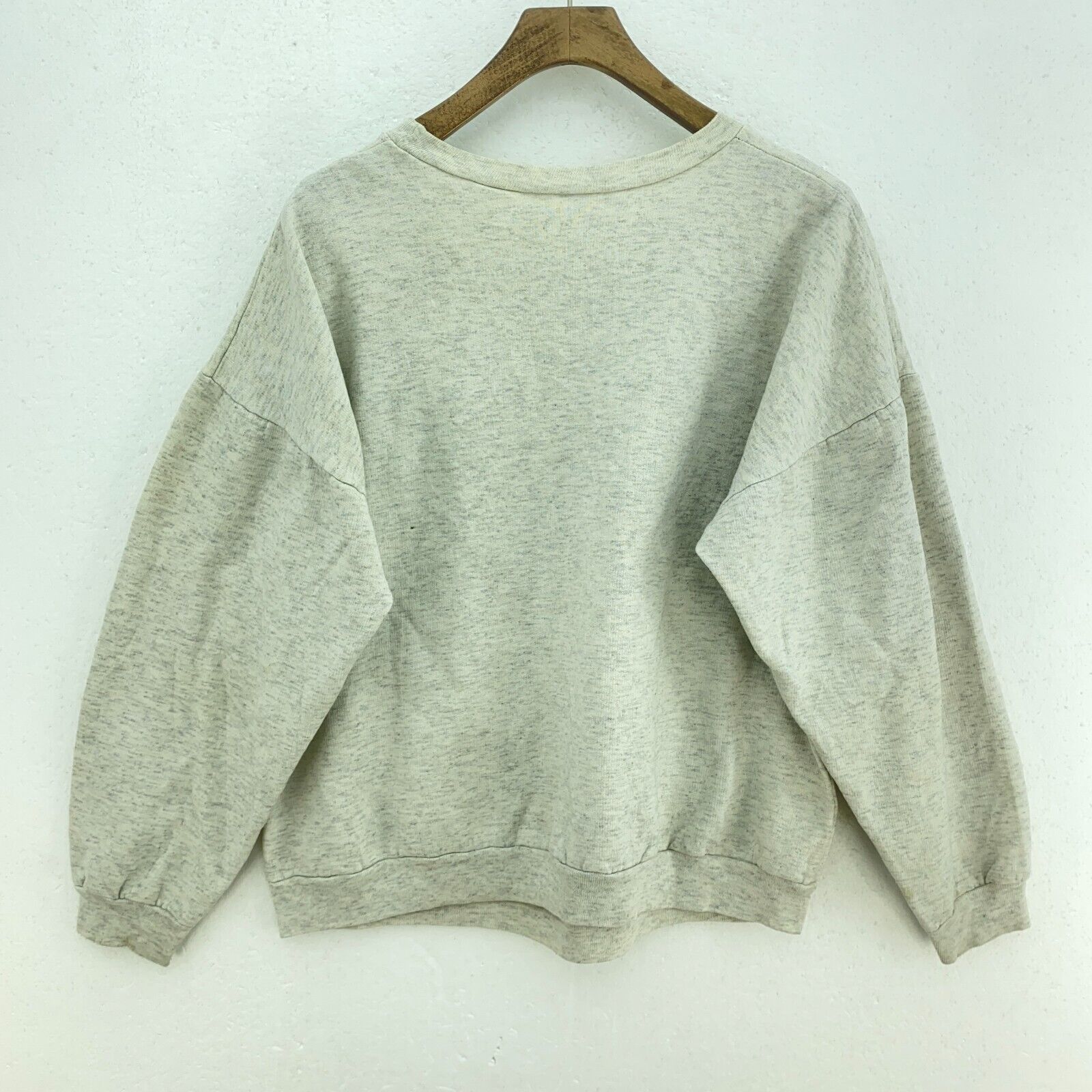 Looney Tunes The Tasmanian Devil Bugs Bunny Gray Sweatshirt Size S Women's
