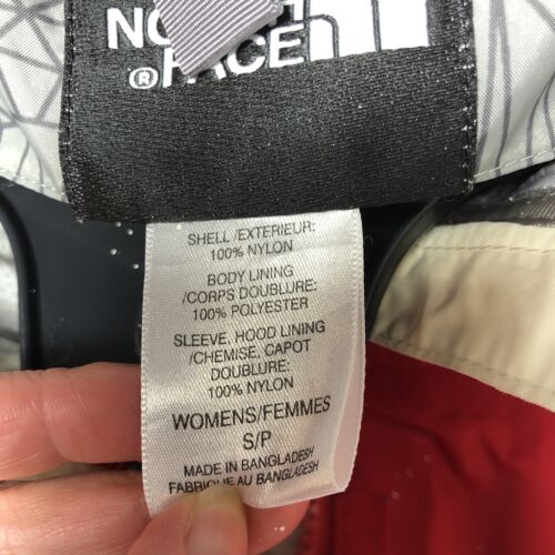 The North Face Women's Red Shell Jacket Size S Full Zip