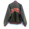 Cleveland Browns Logo Green Bomber Jacket Size XL