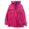 Vintage Patagonia Quarter Zip Pink Hooded Jacket Size M Women's