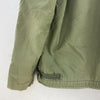 Vintage 1970s Military m-1 Stencil deck Jacket Green Large