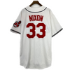 Vintage Cleveland Indians Trot Nixon #33 White Jersey Size L