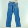 Levi's 501 Medium Wash Blue Denim Straight Jeans Size 32 Women's