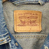 Levi's Denim Jacket Walter Gretzky Golf Medium Wash Blue Trucker Size M