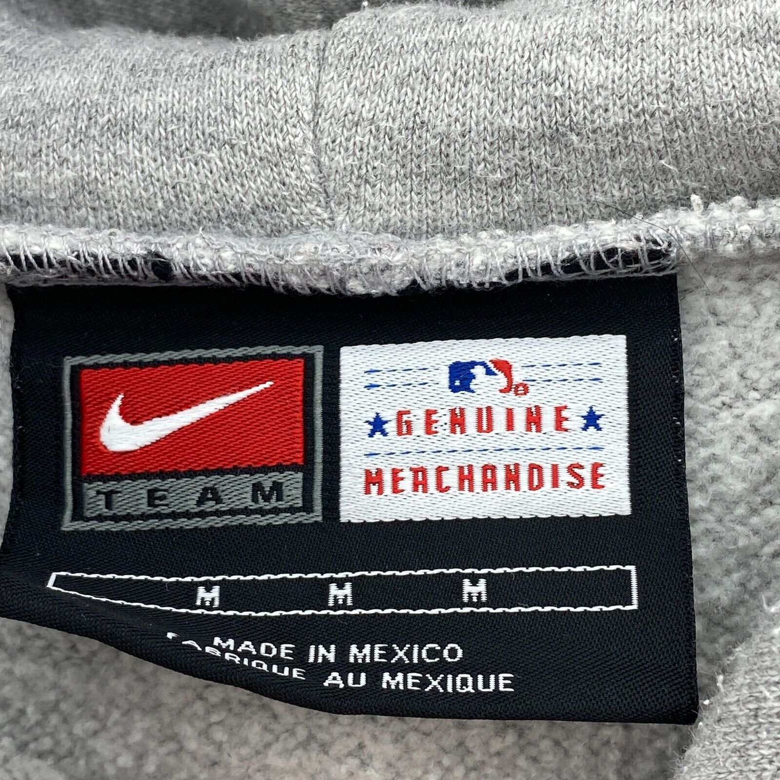 Nike Chicago White Sox MLB Baseball Gray Hoodie Size M