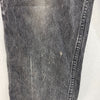 Levi Strauss Orange Tab Black Light Wash Jeans Size 36 Straight Leg
