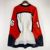 Vintage CCM Philadelphia Flyers NHL Mesh #16 Bobby Clark White Jersey Size L