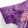 The Mountain All Over Print Tie Dye Skull Purple T-shirt Size L Single Stitch