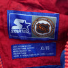 Starter Montreal Canadiens NHL Quarter Snap Insulated Red Jacket Size XL