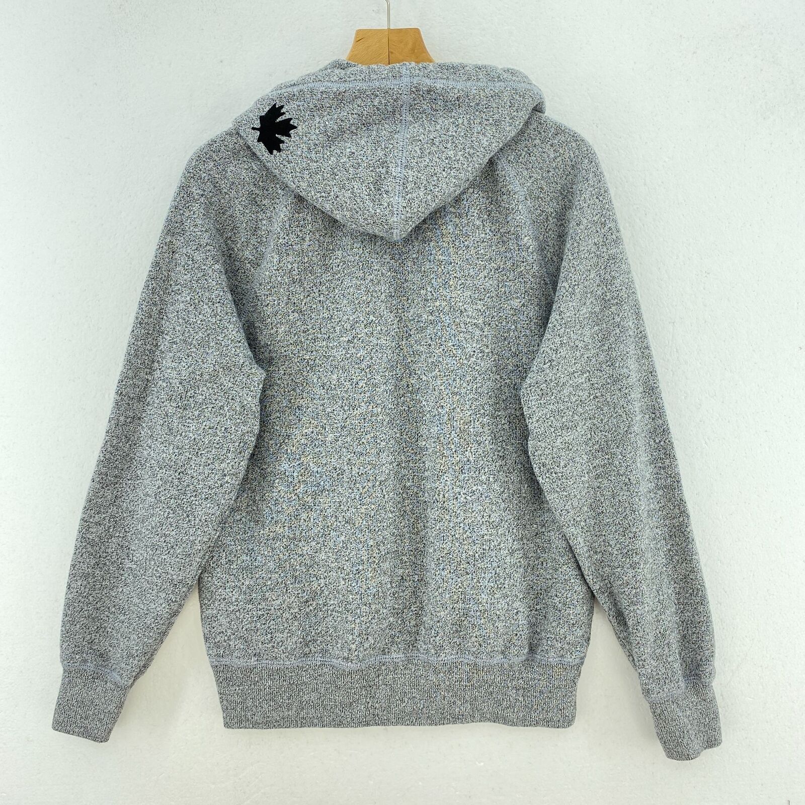 ROOTS Men's Gray Salt And Pepper Hoodie