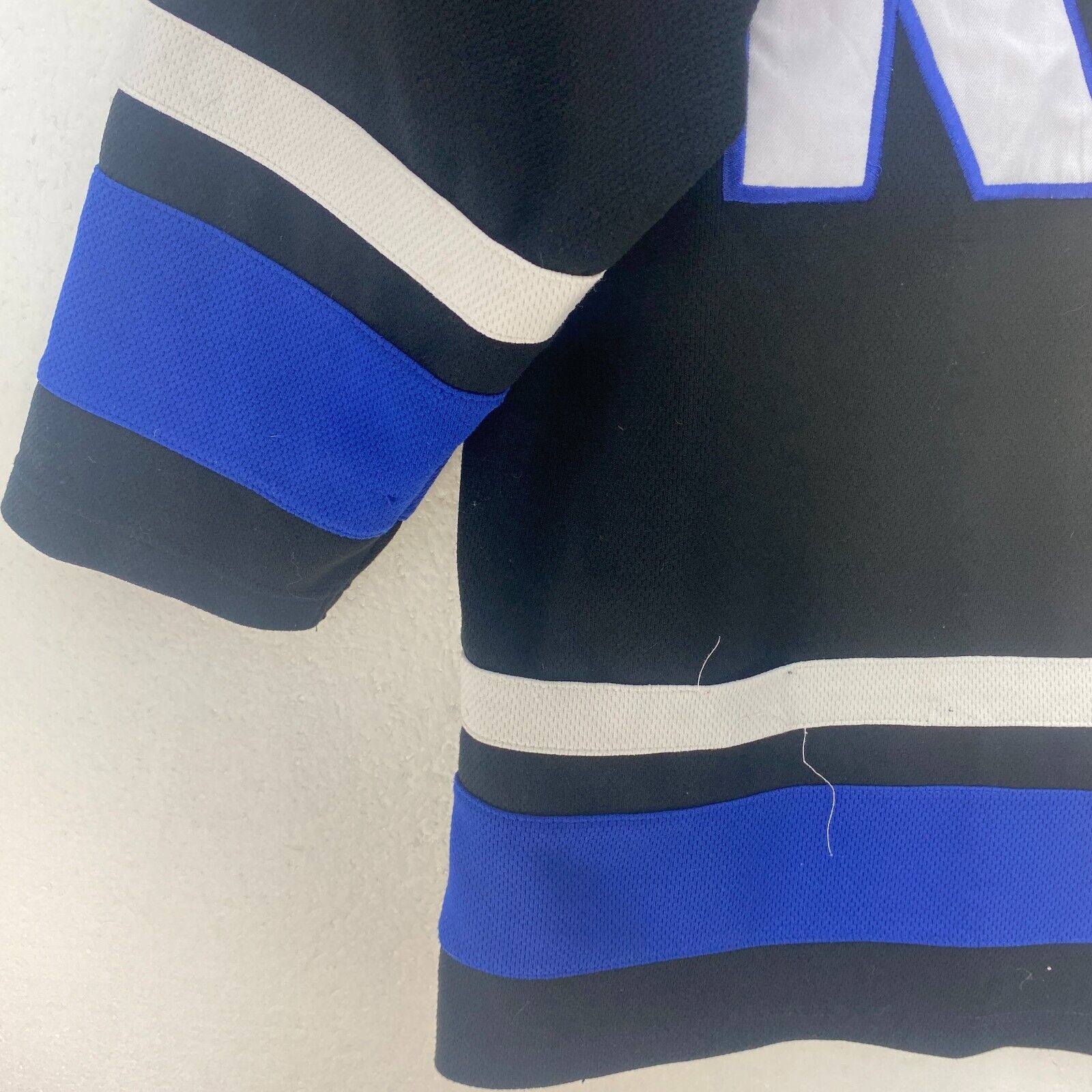 Disney Pluto K9 Ice Hounds Black Hockey Jersey Size S Youth