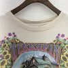 Liquid Blue Grateful Dead Tie Dye Blue Vintage Long Sleeve T-shirt Size M