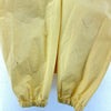 Polo By Ralph Lauren Logo Embroidered Yellow Light Jacket Size M Full Zip Up