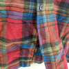 Vintage Pendleton Wool Checked Red Button Up Shirt Size XL Looped Collar