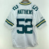 Reebok Clay Matthews 52 Green Bay Packers White Jersey NFL Size L