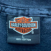 Harley Davidson Motorcycles The Reunion Black Biker T-shirt Size L