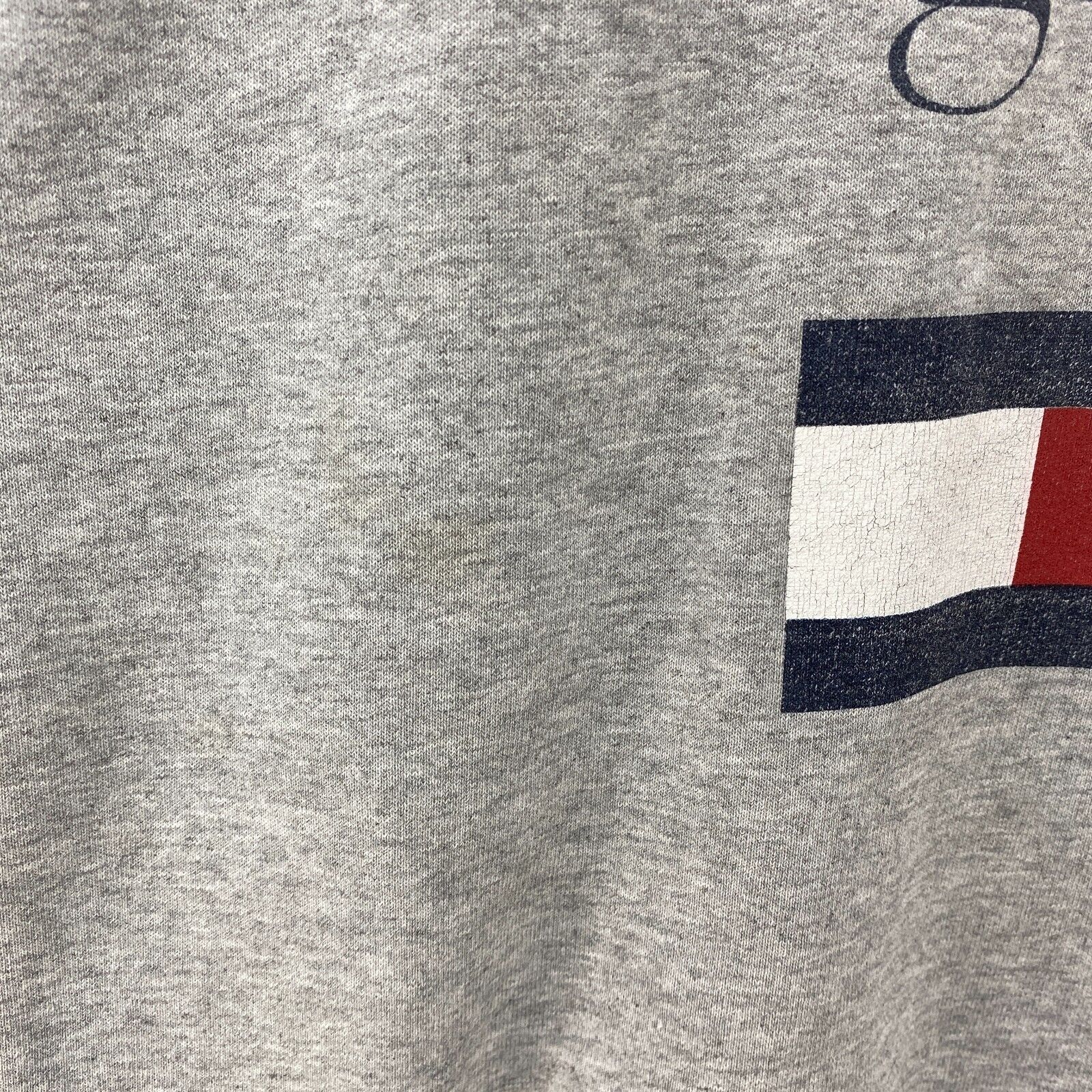 Vintage Tommy Hilfiger Tommy Girl Gray Crew Neck Sweatshirt Size M Women's