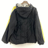 Adidas Reversible Qurter Zip Hooded Black Insulated Pullover Jacket Size M