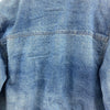 Eddie Bauer Blanket Lined Button Up Blue Denim Jacket Size M