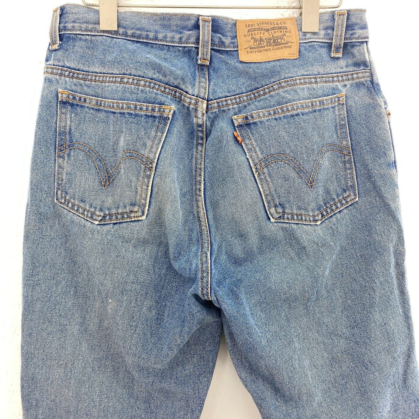 Levi Strauss Orange Tab Medium Wash Jeans Size 30 x 30