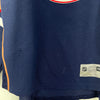 Vintage Reebok Edmonton Oilers NHL Navy Blue Jersey Size M