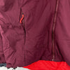 Arc'treyx Beta Logo Full Zip Burgundy Hooded Jacket Size M