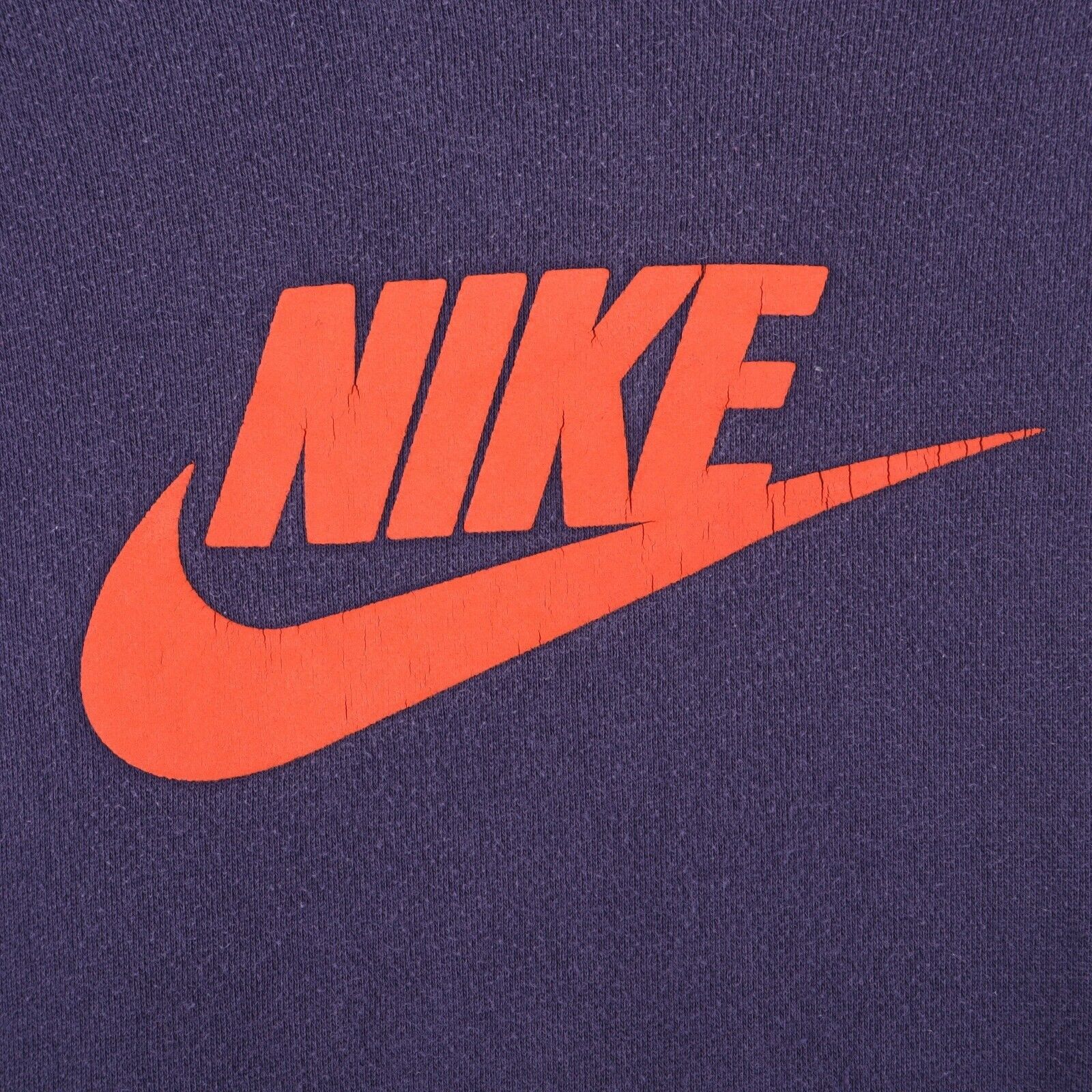 Vintage Nike Hoodie Blue Size Large Big Logo 90s