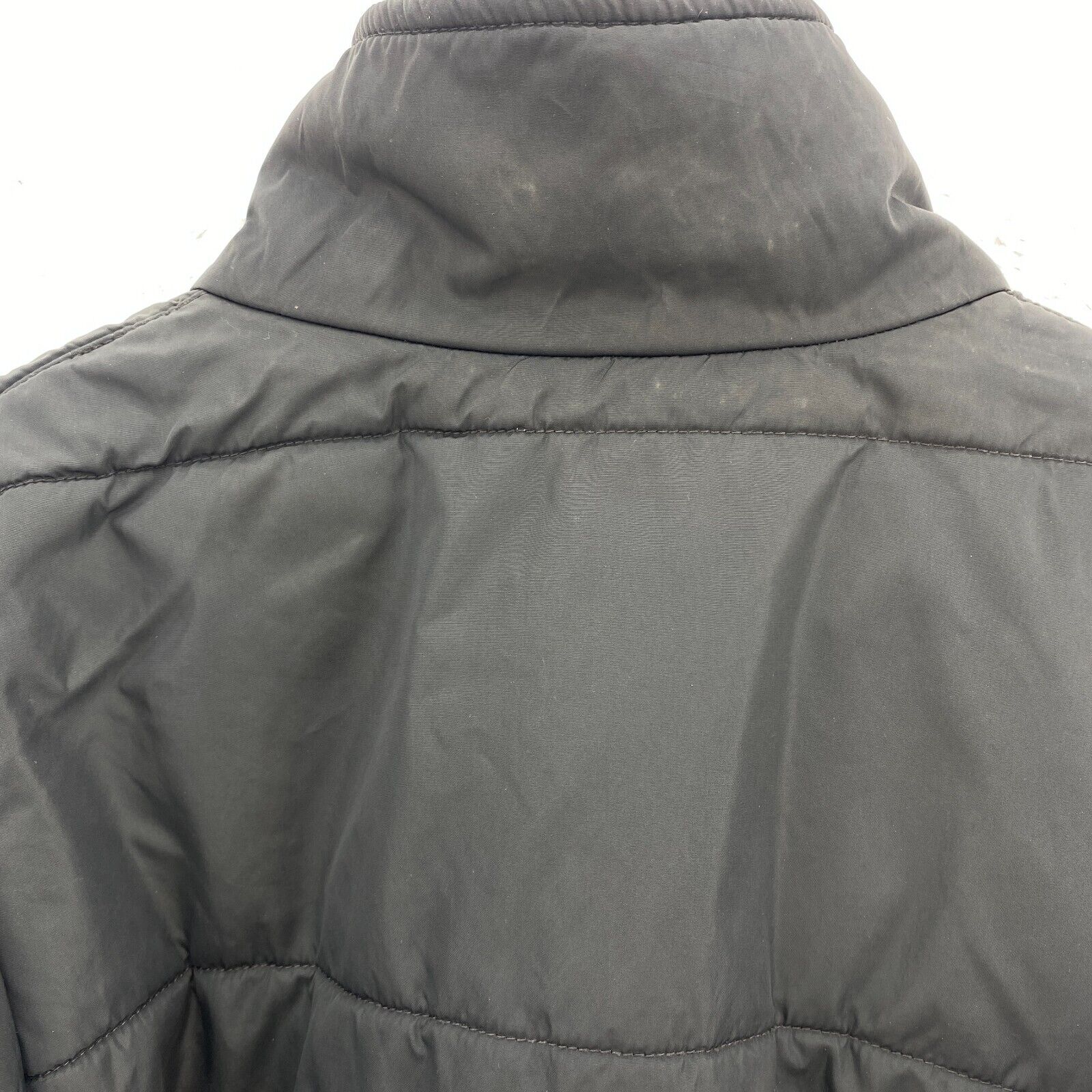 Nike Logo Insulated Jacket Size XL Reversible Black Full Zip Up