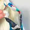Vintage White Nylon Track Pant Size M