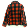 Woolbrick Women's Full Zip Red Gingham Checked Shirt Jacket Shacket Size 42