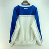 Vintage Logo 7 Chicago Cubs White Blue Sweatshirt Size L