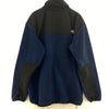 The North Face Navy Blue Logo Fleece Full Zip Jacket Size XXL
