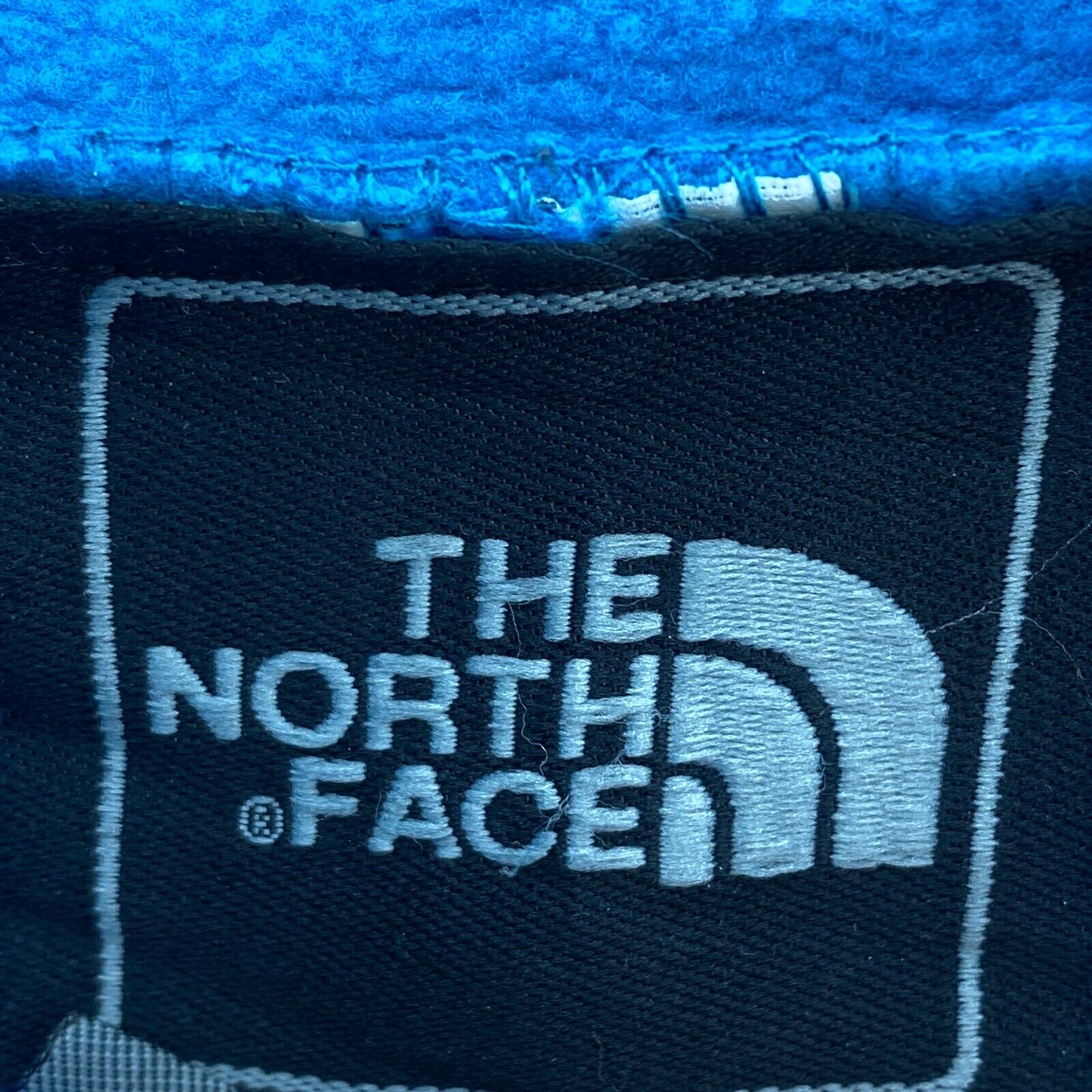 The North Face Women's Fleece Jacket Blue Full Zip Up Size S