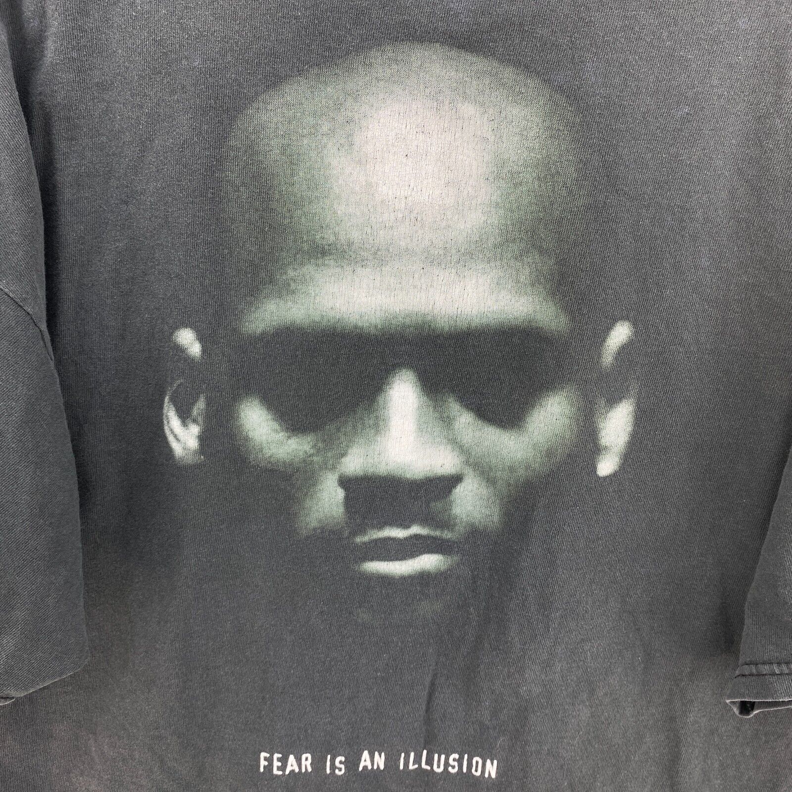 Nike Fear Is An Obstacle For Some People Black T-shirt Size L
