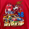 Nascar Racing #38 Elliot Sadler M&M Vintage Chase T-shirt Red Size L