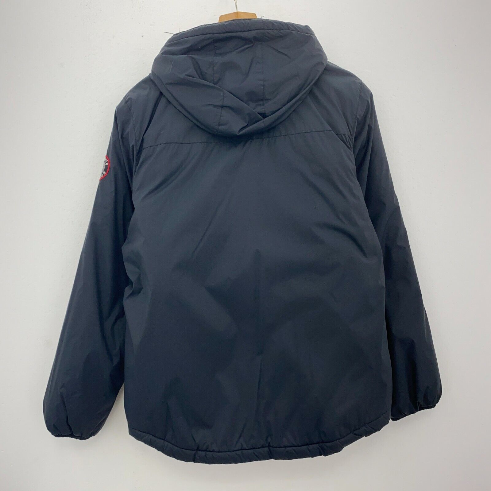 Toronto Raptors NBA Insulated Black Jacket Size L Full Zip