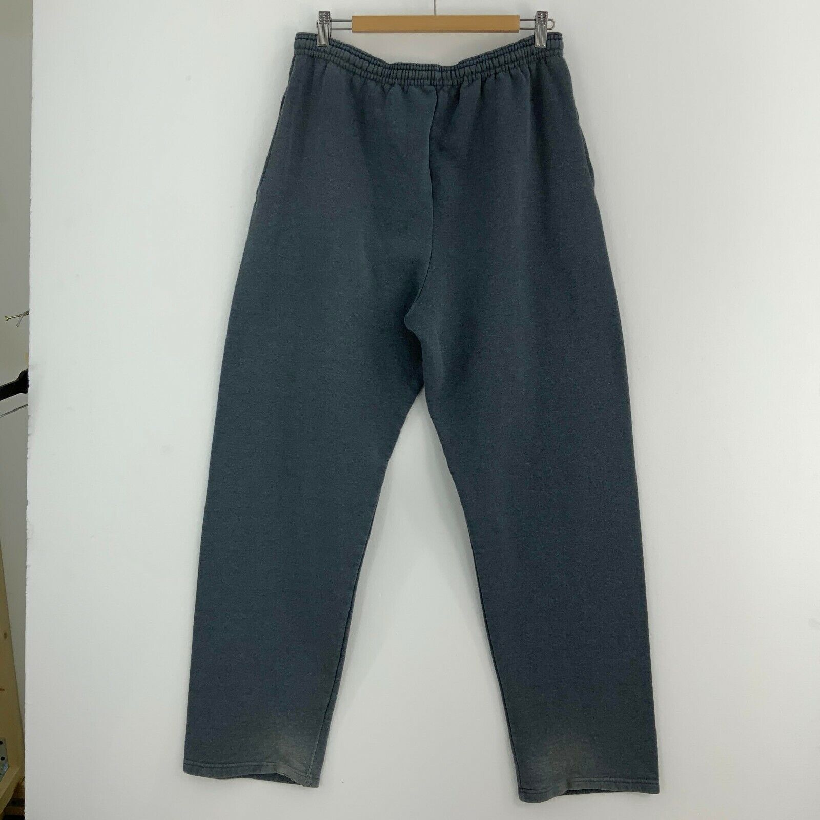 Russell Athletic Blue Sweatpant Activewear Fleece Lined 90s Size XL