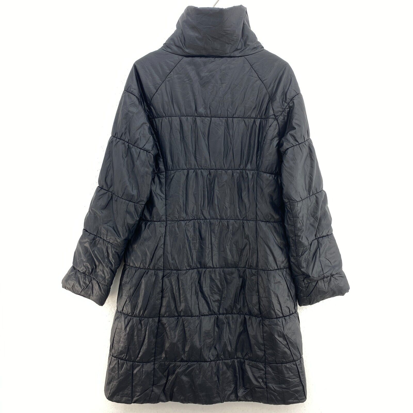 Vintage Patagonia Full Zip Black Long Puffer Jacket Size M Women's
