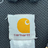 Vintage Carhartt Logo Full Zip Brown Hoodie Size 3XL