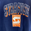 Vintage Syracuse University Logo Navy Blue Sweatshirt Size XL