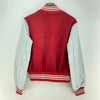 Roots A Letterman Snapped College Red Jacket Size 4 Women's
