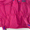 Vintage Patagonia Quarter Zip Pink Hooded Jacket Size M Women's
