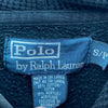 Vintage Polo By Ralph Lauren Teddy Bear Embroidered Hoodie Size S Black