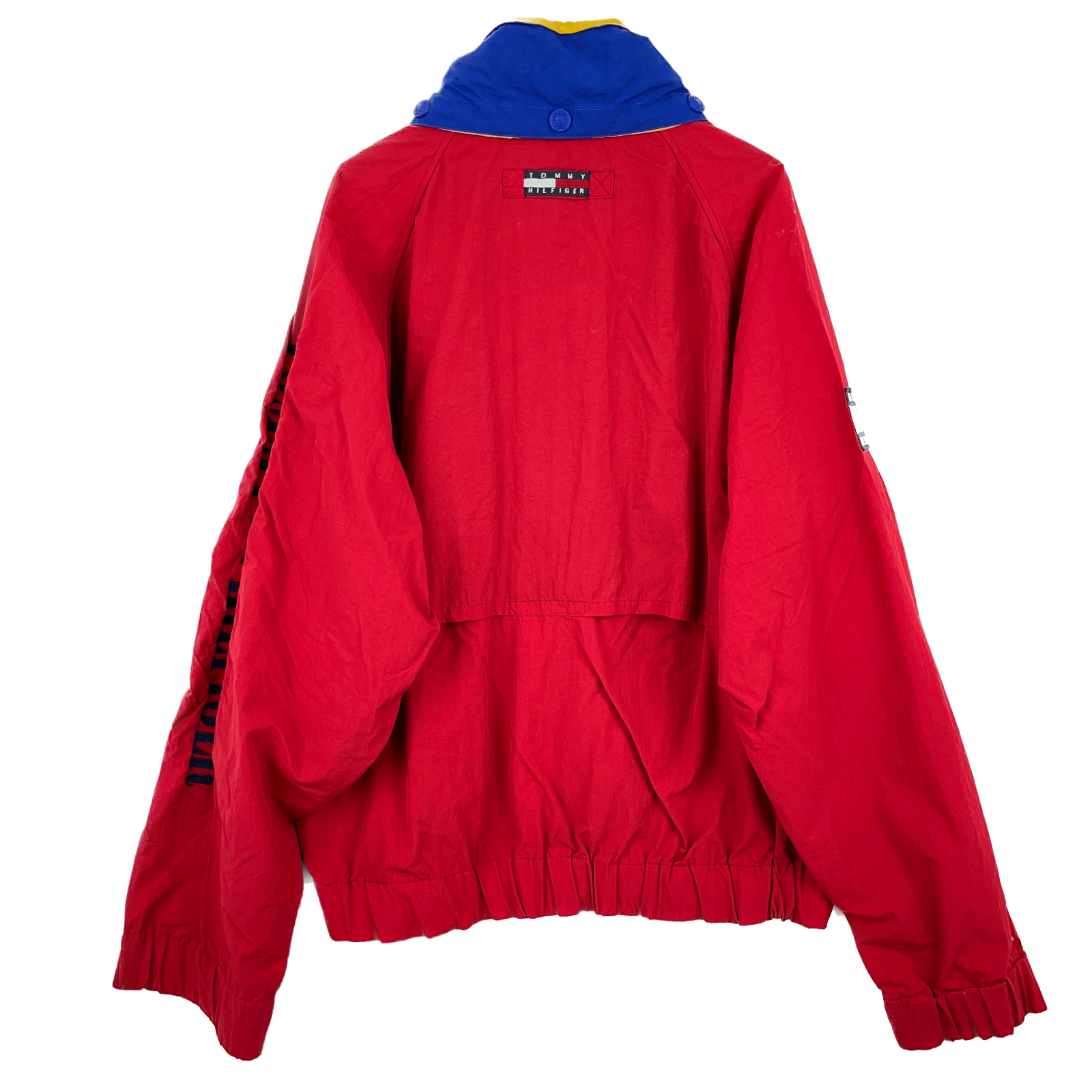 Vintage Tommy Hilfiger Full Zip Red Light Jacket Size XL