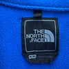 The North Face Blue Logo Fleece Full Zip Jacket Size XL Women's