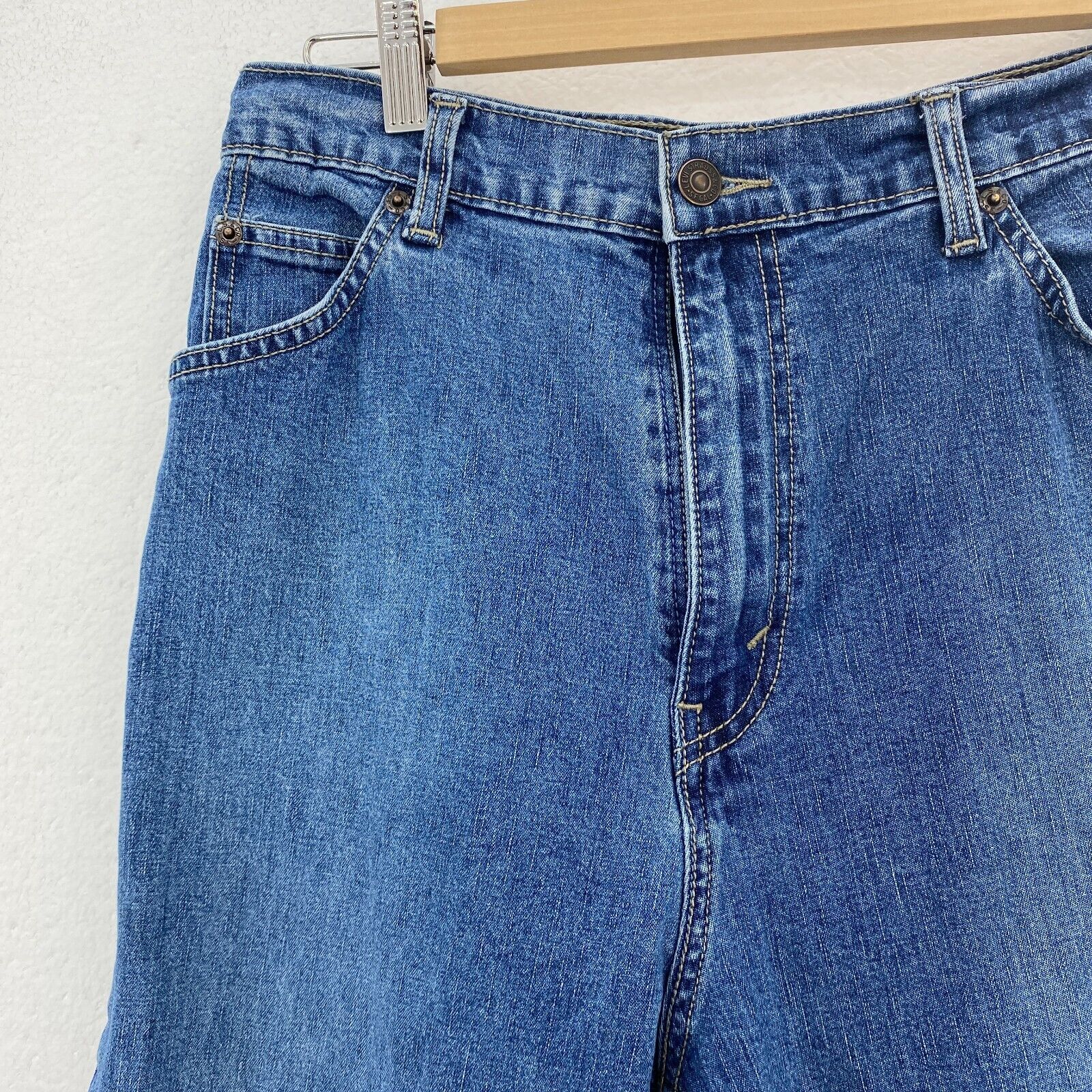 Levi Strauss Orange Tab Medium Wash Blue Straight Jeans Size 29 x 32