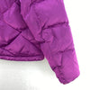 The North Face 550 Women's Purple Insulated Hooded Jacket Size M Full Zip Up